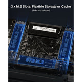 Terramaster f4-425 plus NAS (weiß, 2x 5GBe, HDMI, USB) - afbeelding 6