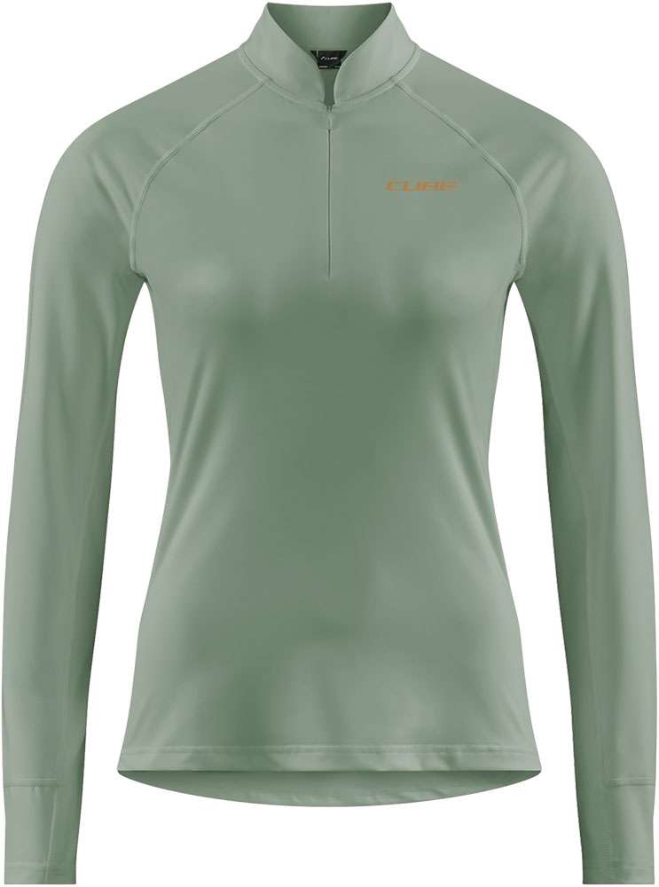 Cube Half Zip – Damen-Langarmtrikot