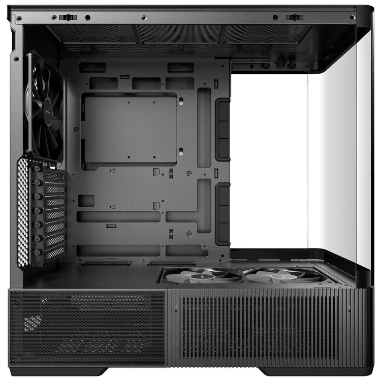 Antec C6 Curve Air Midi-Tower-Gehäuse (schwarz | 2x USB-A | 1x USB-C | gehärtetes Glas)