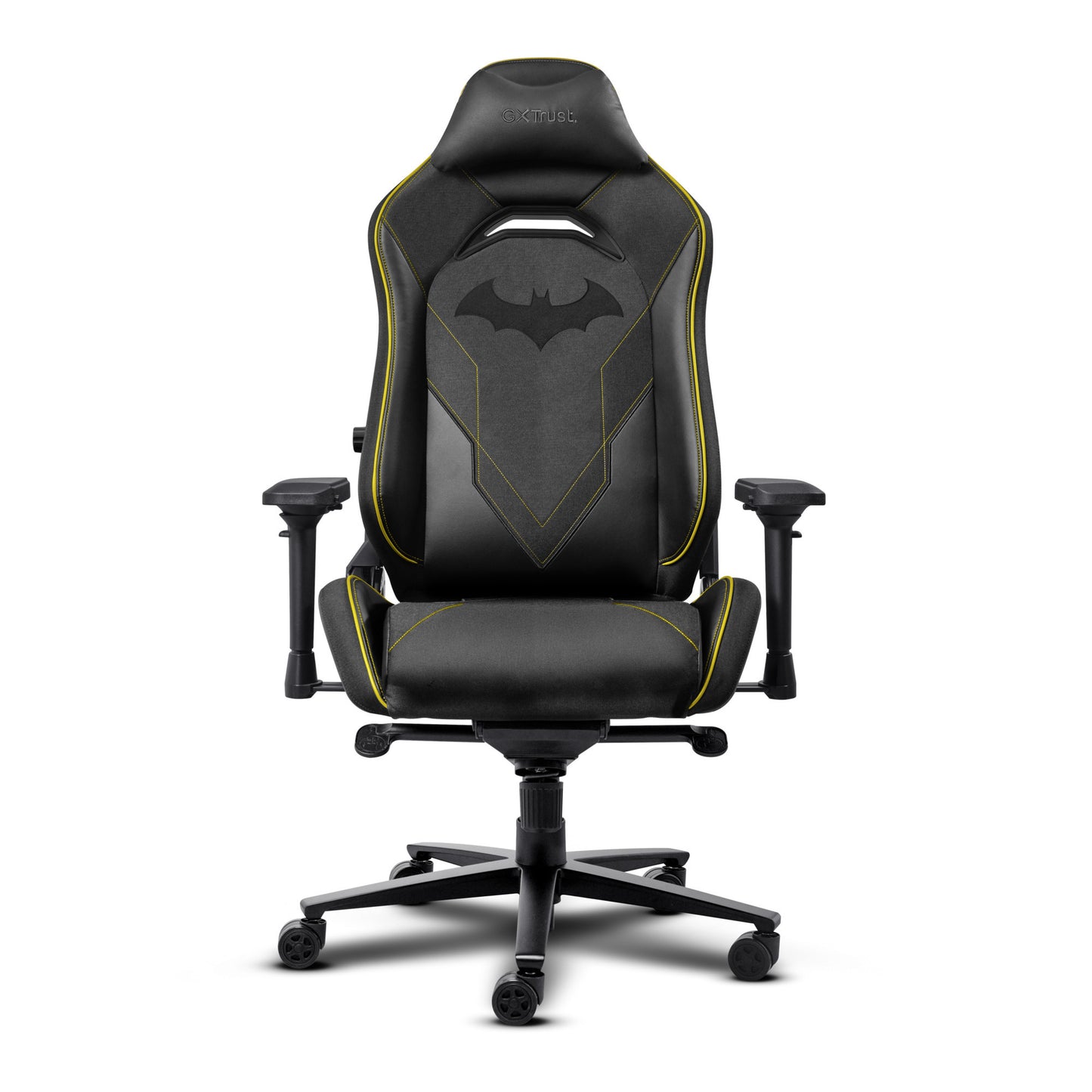 Trust GXT 721BM Ruya Pro Premium bequemer Gaming-Stuhl (Schwarz Gelb)