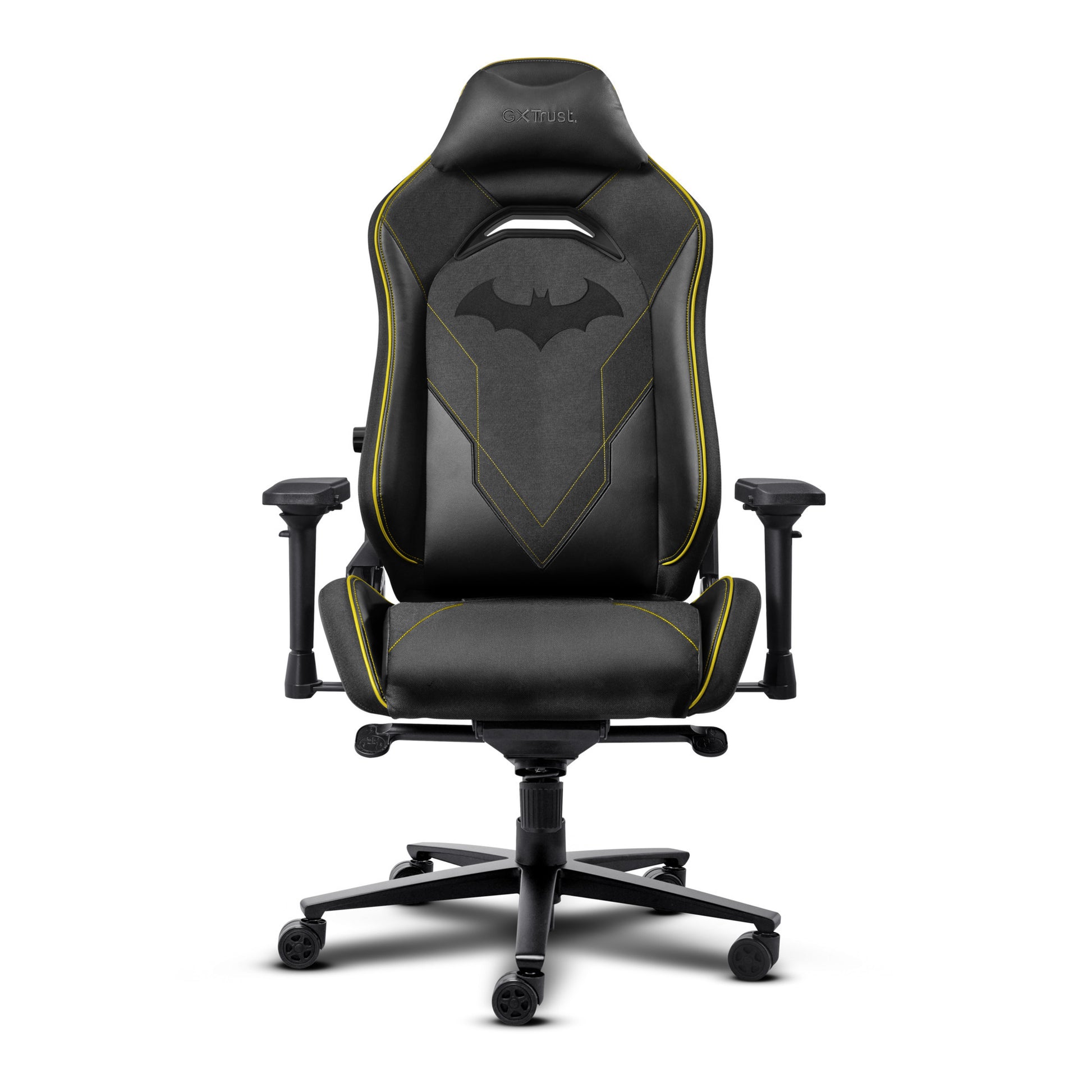 Trust GXT 721BM Ruya Pro Premium bequemer Gaming-Stuhl (Schwarz Gelb)
