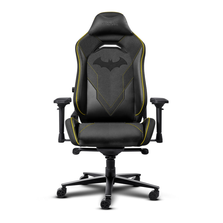 Trust GXT 721BM Ruya Pro Premium bequemer Gaming-Stuhl (Schwarz Gelb)
