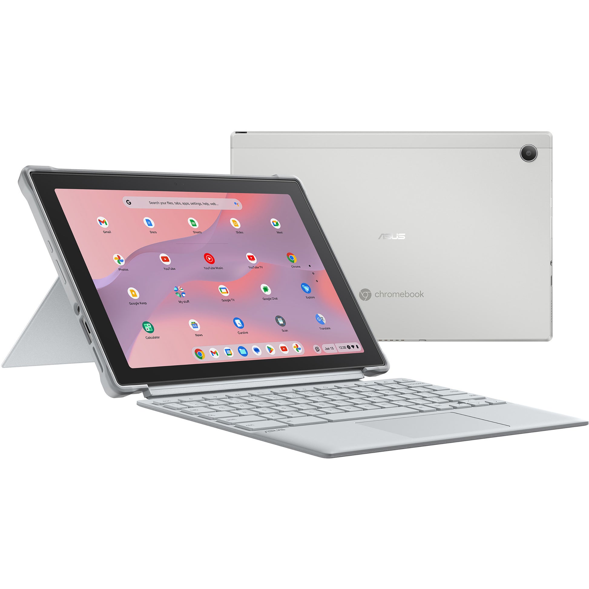Asus Chromebook CM30 abnehmbares Cl3001DM2A-R70267 10,5 2-in-1-Laptop (Silber | Kompanio 520 | Mali-G52 2ee MC2 | 8 GB | 64 GB EMMC)