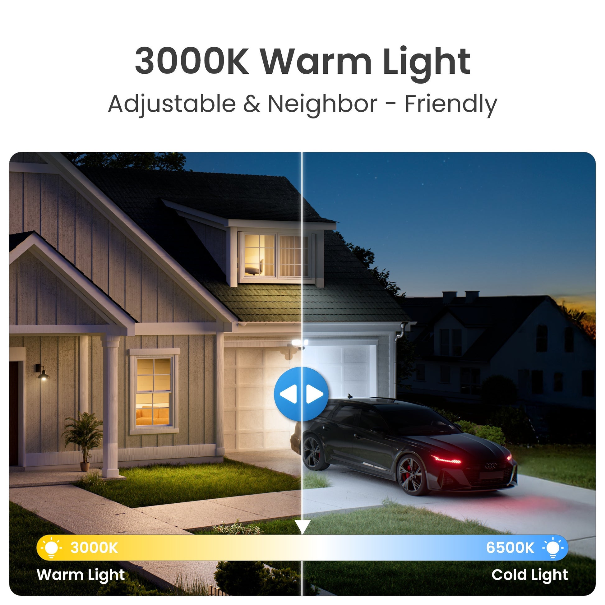 Reolink F751W Elite Flutlicht-WLAN-Überwachungskamera (Weiß, UHD 4K, WLAN)