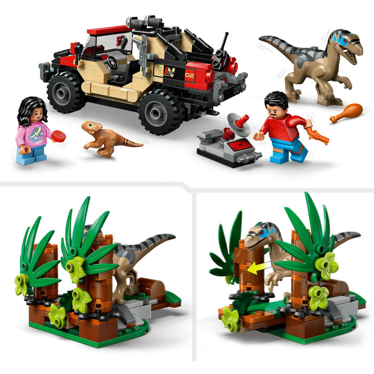 Lego Jurassic World 76972 Offroad -Lautstärke
