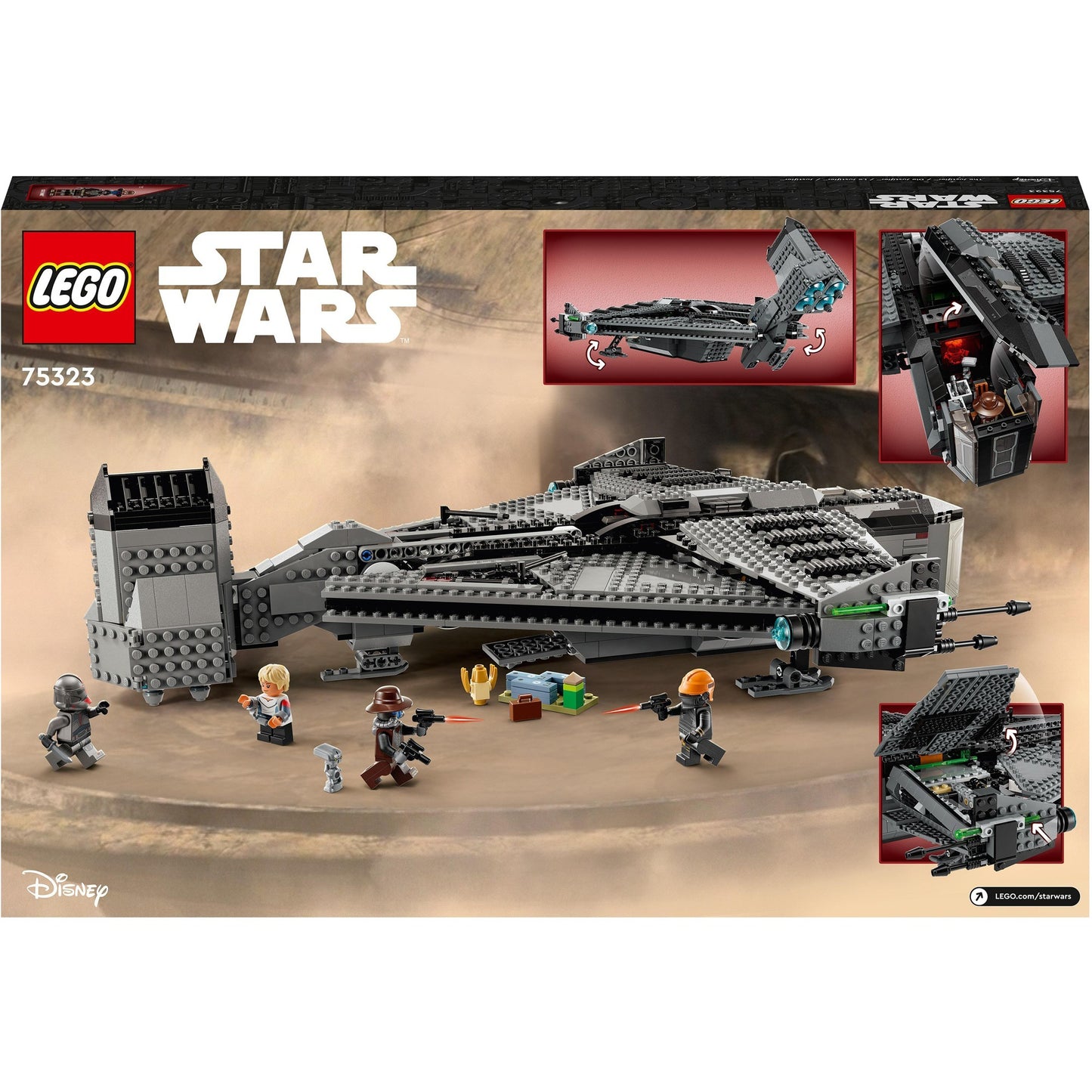 Lego Star Wars – Bauspielzeug „The Justifier“ (75323)