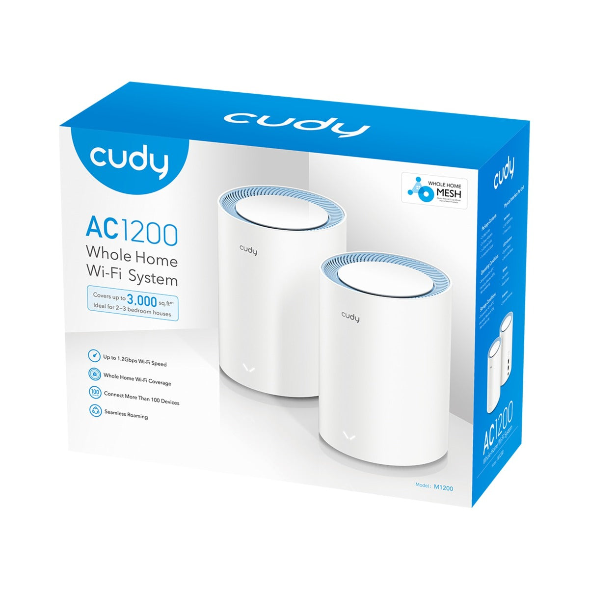 Cudy AC1200 Mesh Wi-Fi-System (2-Pack)