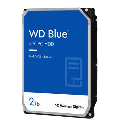 Western Digital Western Digital WD20earz WD Blue HDD, 2TB, 3,5, SATA 6GB S., 7200 U / min, 256 MB, 215 MB S, R W 5.6W