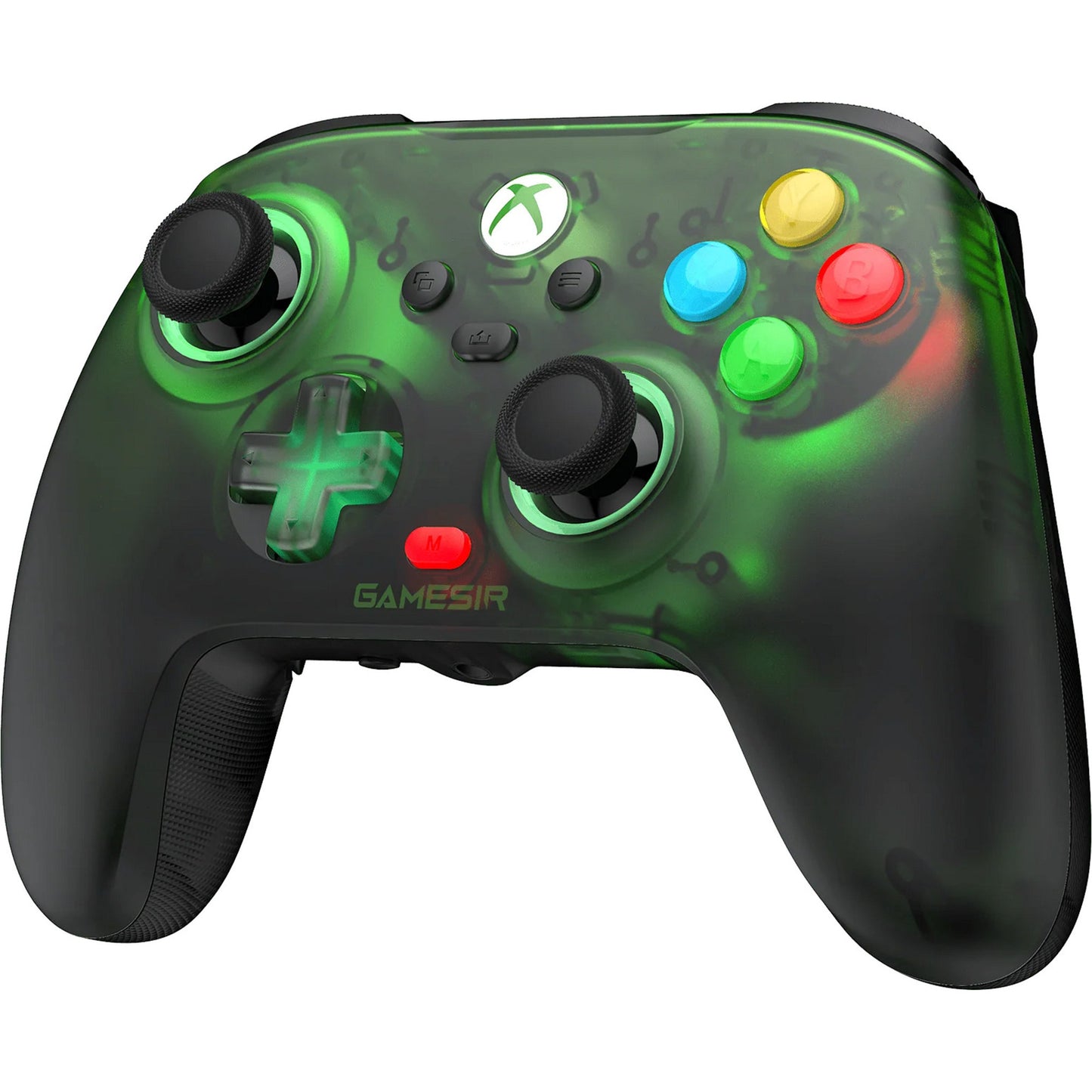 Gamesir G7 Pro Wireless-Controller – Retro-Grün (dunkelgrün transparent, Xbox Series X|s, Xbox One, Android, PC, 2,4 GHz Bluetooth USB)