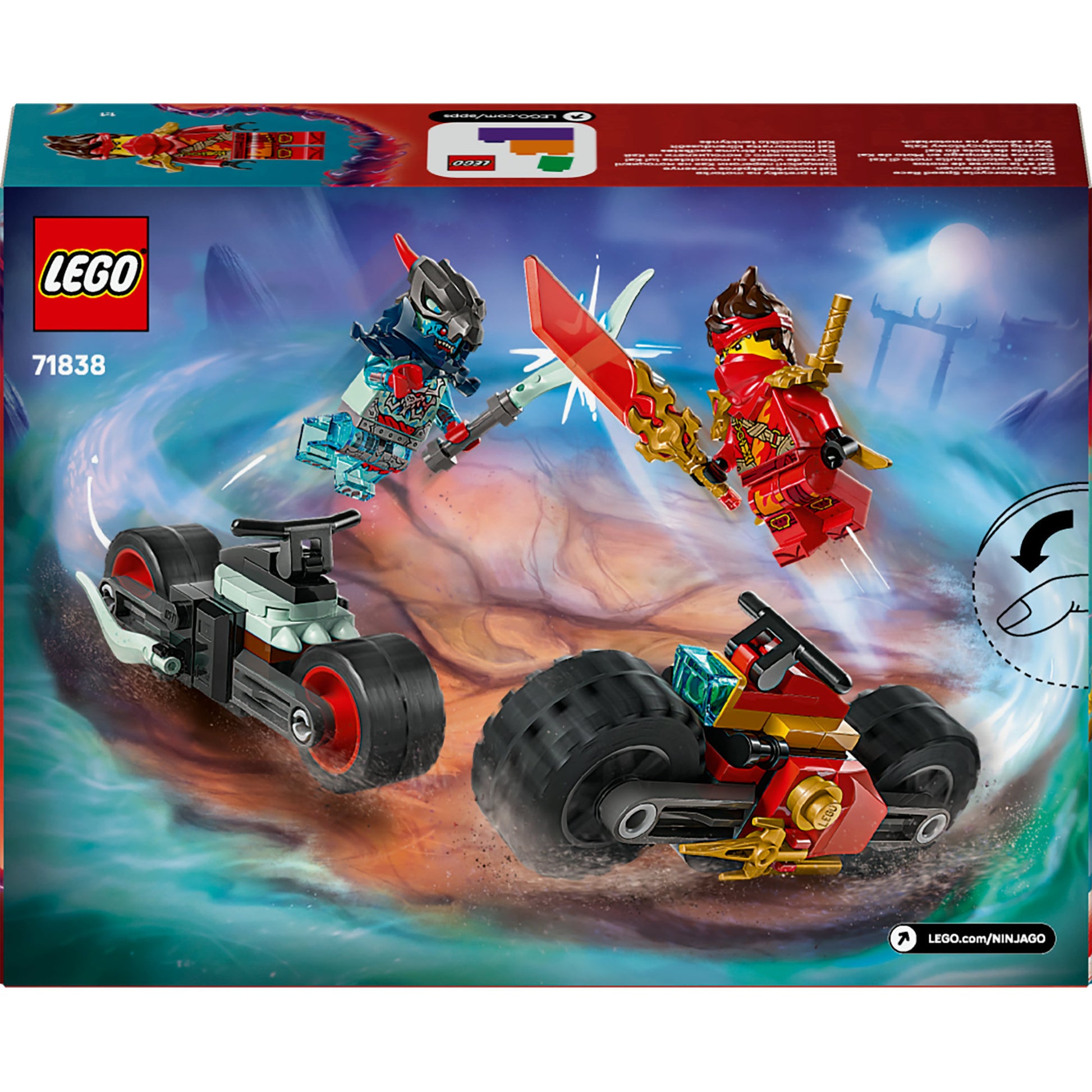 LEGO 71838 Ninjago Kai's Motorrennen