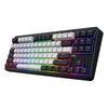 Hator Rockfall 3 TKL Wireless, Gaming-Tastatur (Schwarz, US-Layout, RGB, PBT-Tastenkappen, Hot Swap, 2,4 GHz Bluetooth USB-C)