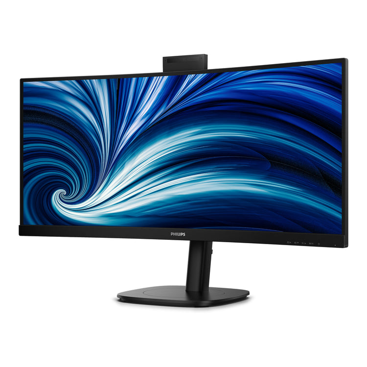 Philips 34b2u3600ch 34 gebogener Ultrawide-Monitor (schwarz, 2x HDMI, Display-Port, 3x USB-A, USB-B, USB-C, RJ-45)