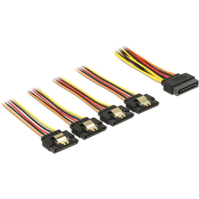 Delock Sata 15 Pin Power> Sata 15 Pin Power 4x