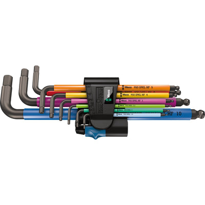 Waa Zenus Keys Set 950 9 Hex-Plus Multicolour HF 1