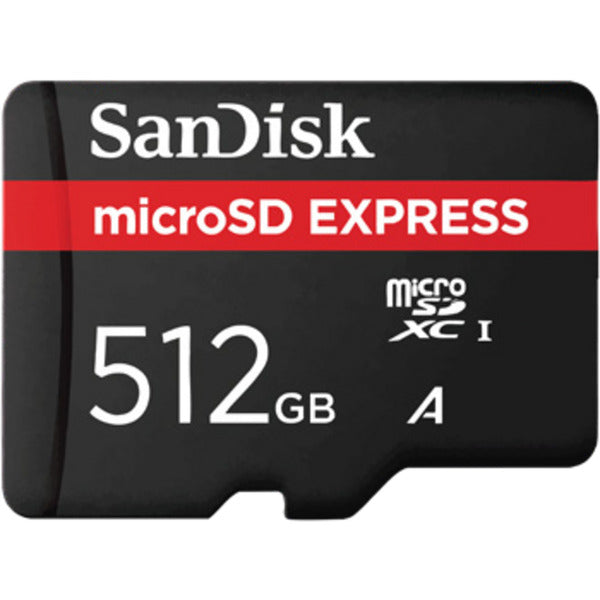 Sandisk microSD Express 512 GB Speicherkarte (schwarz, Klasse 3 (u3))