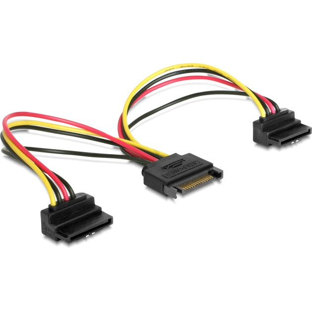 Delock 15-Pin-Sata> 2x Sata Food Connector