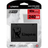 Kingston Kingston SA400S37 240G A400 SSD, 2,5 Zoll, 240 GB, SATA3, 500 MB S., 350 MB S., 0,279W, Schwarz, Schwarz
