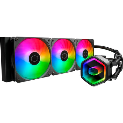 Cooler Master MLW-D36M-A18PA-R1 Masterliquid 360 Core II Argb, 360 mm Kühler, 3x 120 mm Argb Gen 2