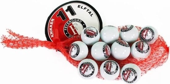 Adic Feyenoord murmelt 11 Stücke in Tasche 2,5 cm rund