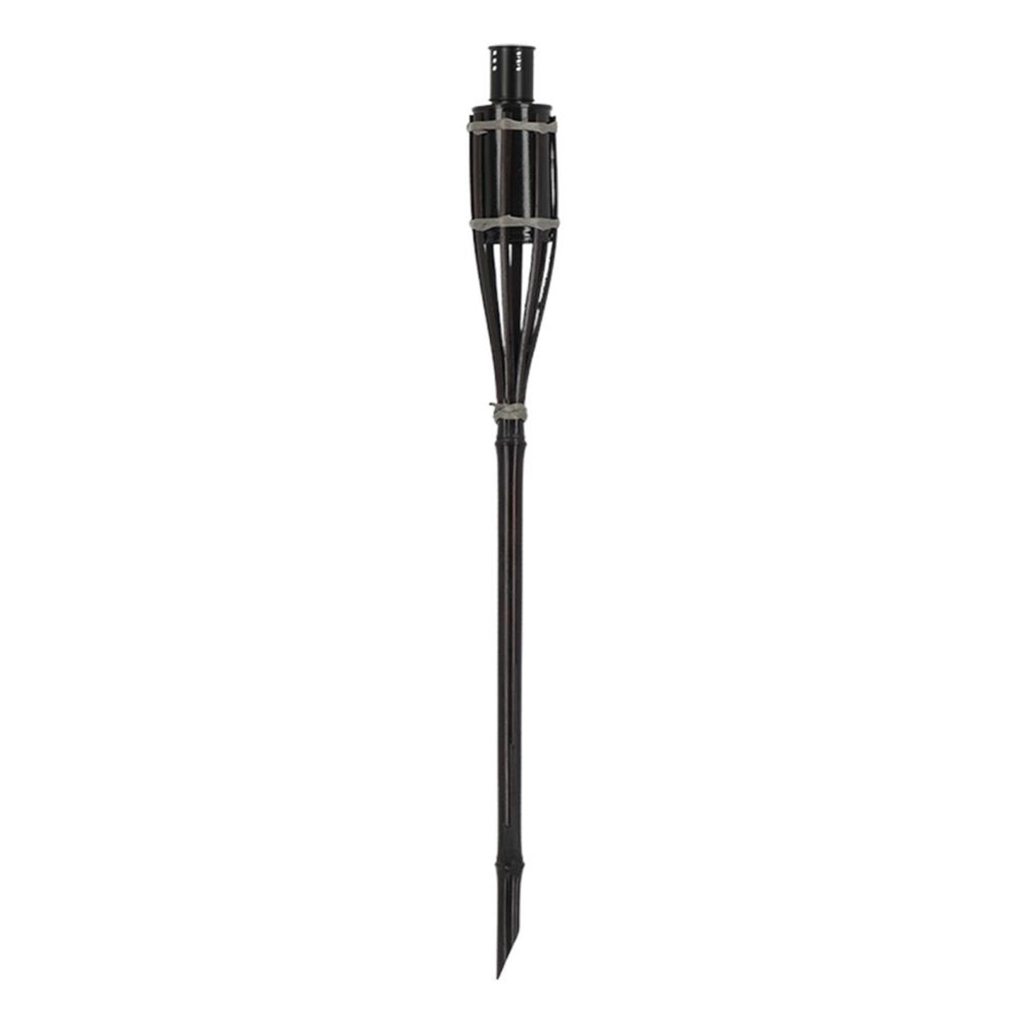 Esschert Design Fakkel Bambus schwarz 60 cm