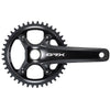 Shimano Kurbel Set 1 x 11 Geschwindigkeit GRX FC-RX810 mit 175-mm-Kurbel 40t