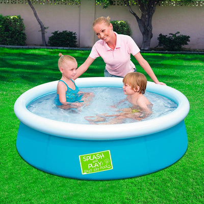 BESTWAY -Schwimmbad mit aufblasbarer Kante, 152 cm