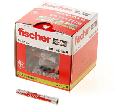Fischer duopower 8x65 50 Stück -538251
