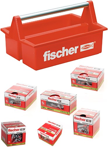 Fischer Duopower Steckersortiment 395-teilig in Mobibox