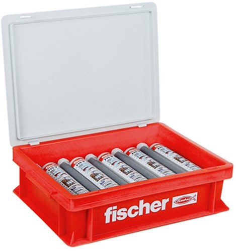 Fischer Fis V Plus 360 S HWK Injektionsspritzenröhrchen in Kiste – 10 x 360 ml – 558769