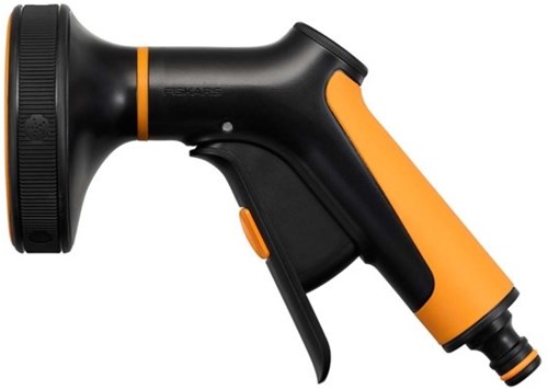 Fiskars Comfort-Sprühkopf Multi, 5 Positionen, Druckkontrolle – 1065482