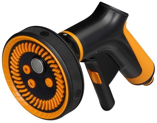 Fiskars Comfort-Sprühkopf Multi, 5 Positionen, Druckkontrolle – 1065482