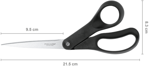 Fiskars Essential Universalschere | 21cm | – 1023817