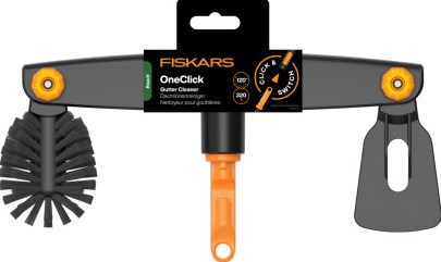 Fiskars Oneclick Dachrinnenreiniger – 1080698