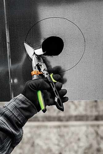 Fiskars Powergear Luftfahrt-Blechschere | richtig | Versatz - 1027210