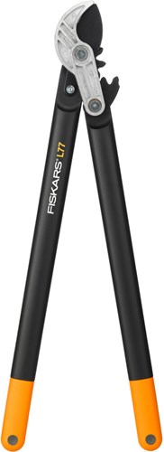Fiskars PowerGear II Amboss L77 Astschere, 70 cm