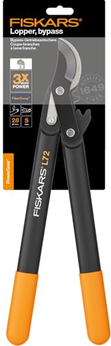 Fiskars PowerGear II Bypass-Astschere, 46 cm