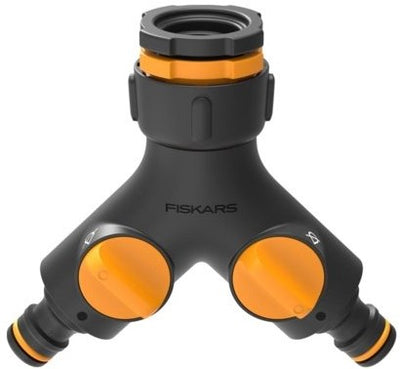 Fiskars Zweiwege-Hahnkupplung | mehrfarbig 1027061