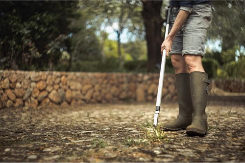 Fiskars Xact Unkrautmesser lang