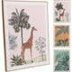 Home-Styling Wanddeko MDF 28x38cm Dschungel