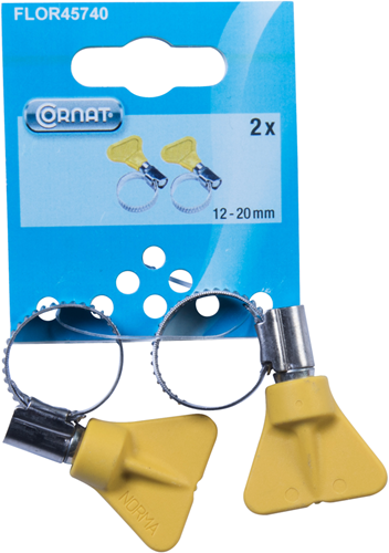 Cornat Spannring 12-20mm (2 Stück) Flügel Edelstahl - flor45740