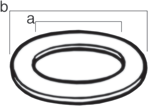 Cornat Dichtungs-O-Ring 3 4 (5 Stück) – flor92741