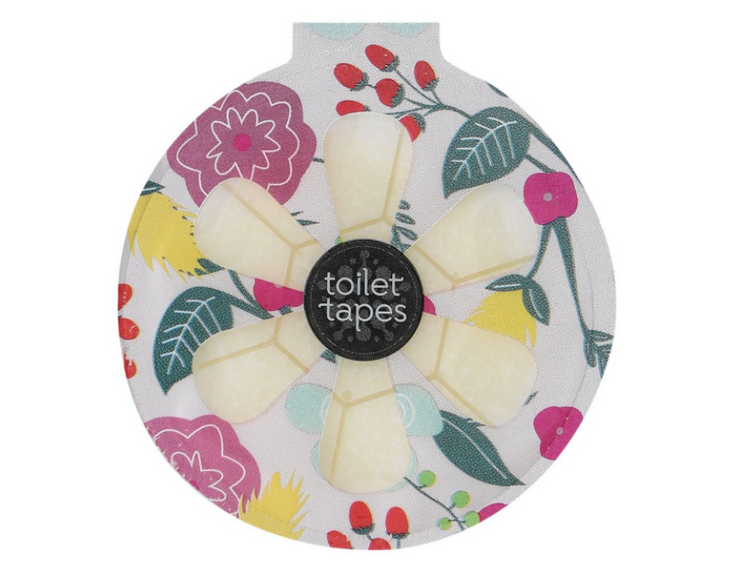 Toilettenbänder Toilettenband WC Block Blumenfest