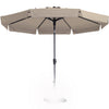 Madison Sonnenschirm Flores 300 cm Volant ecru