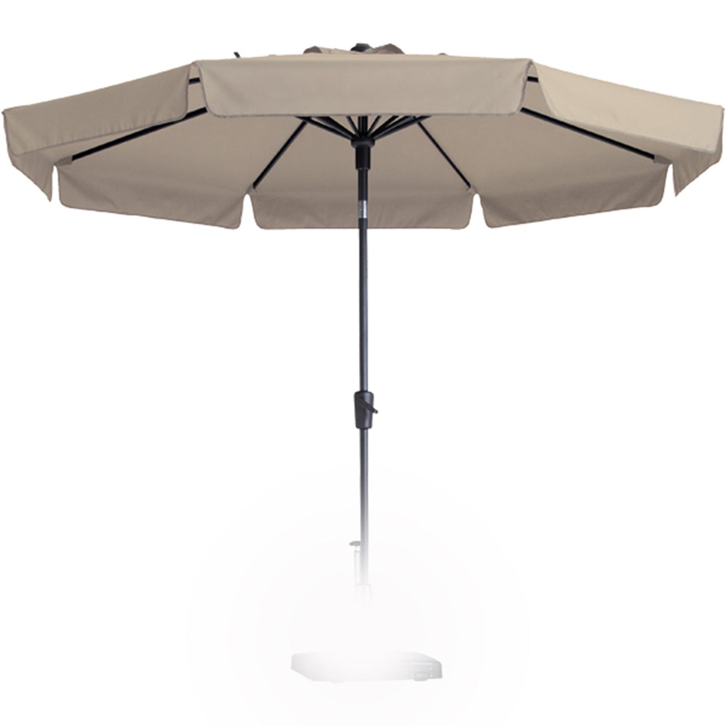 Madison Sonnenschirm Flores 300 cm Volant ecru