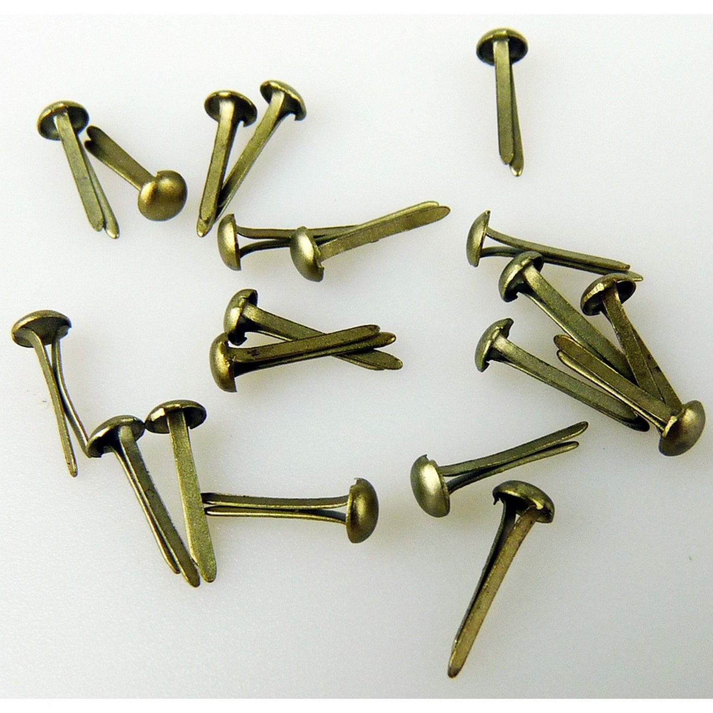 Nellies Wahl • Blumennadeln, 3 mm (40 Stück pro Packung), Altgold