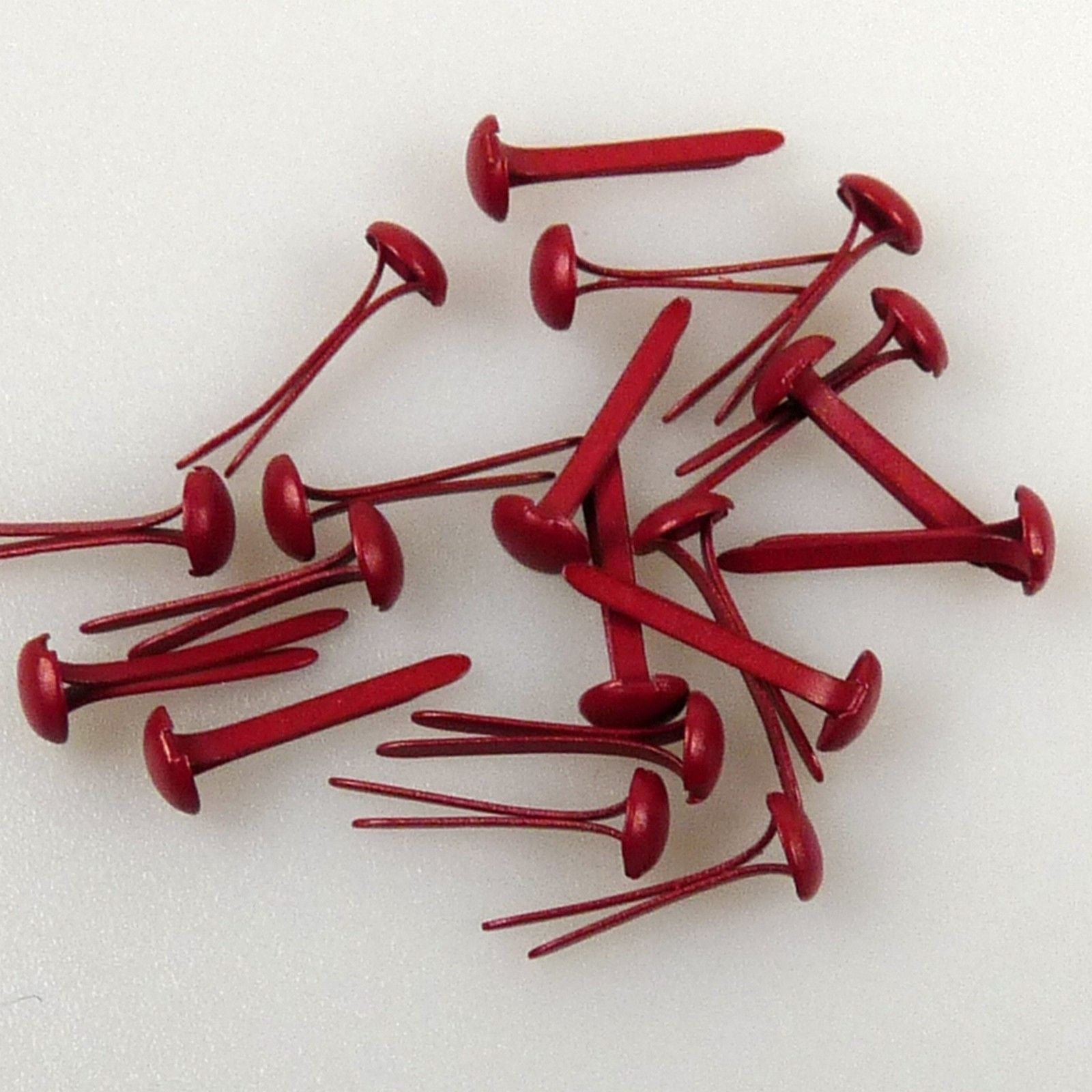 Nellies Wahl • Blumennadeln 3 mm (40 Stück pro Packung), Weihnachtsrot 207 Stück