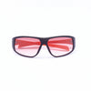 sonnenbrille unisex rechteckig cat.4 schwarz