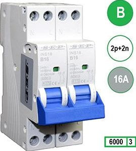 Herd automatisch 2 x 16a b Wagen 2p sep - 4518072