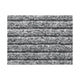 HQ Fortuna Rippenmatte Grigio 50x80cm