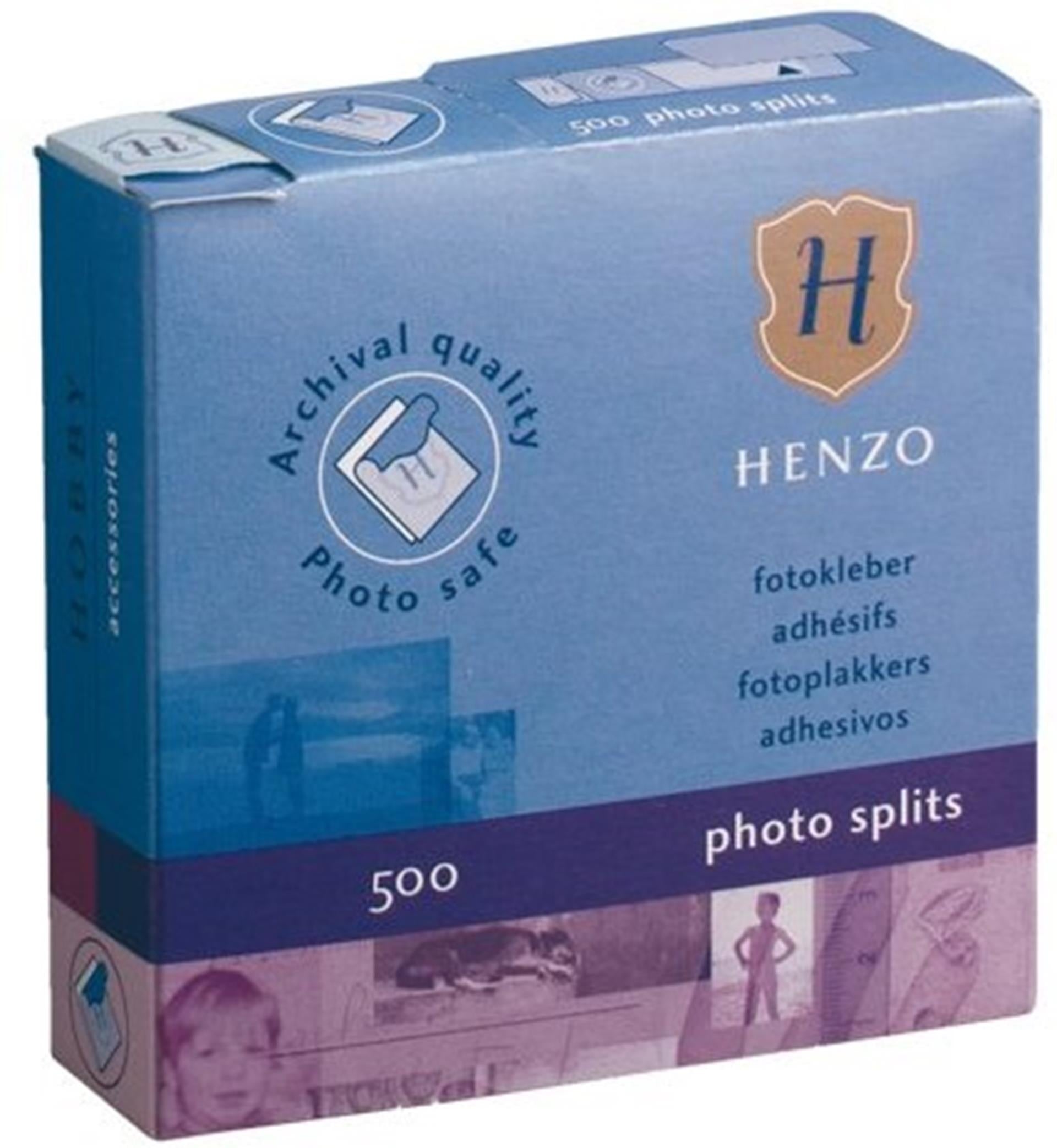 Henzo Fotoaufkleber, Box mit 500 Stück
